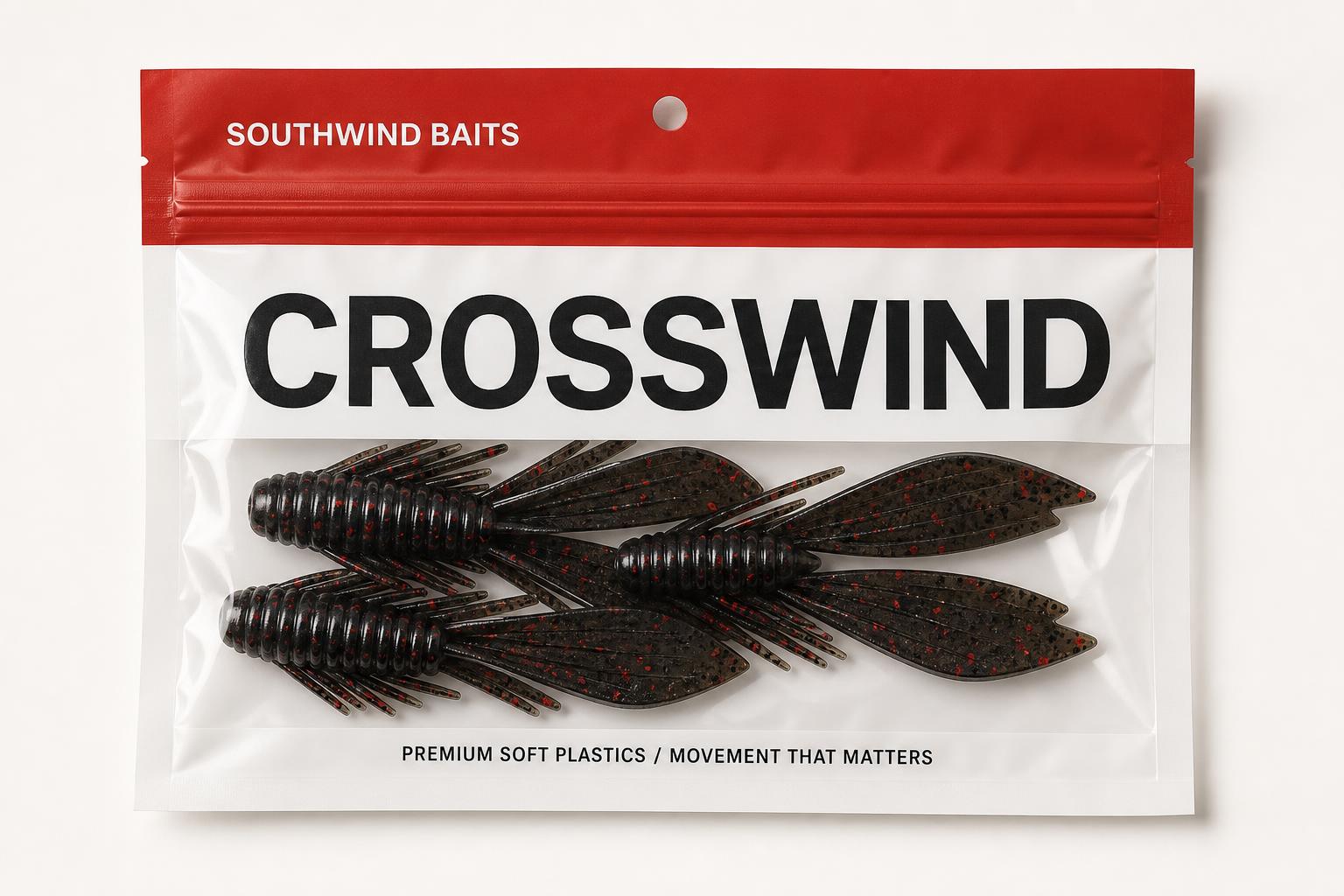Southwind Baits Crosswind soft plastic bait bag